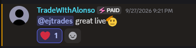 TradeWithAlonso: @ejtrades great live